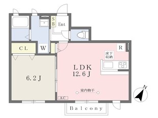 コルヌイエ新川崎の物件間取画像